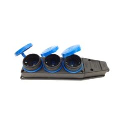 Cap Prelungitor Tenpo Cu 3 Prize, Negru