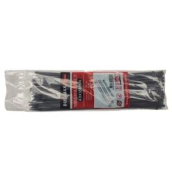 Coliere plastic/soricei prindere, negru, 4.8x380 mm, set 100 buc
