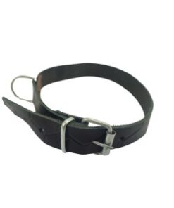 Curea de piele groasa pentru caine 2.5x60 cm (410)