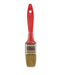 Pensula maner rosu din plastic 1.5' TR