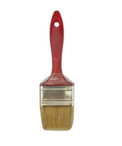 Pensula maner rosu din plastic 2.5' GE