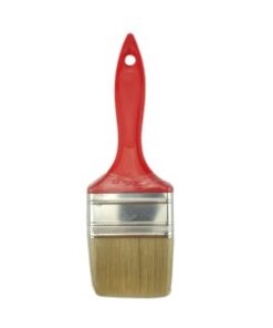 Pensula maner rosu din plastic 3' GE