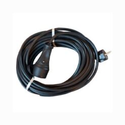 Prelungitor negru 20 m 3X1.5 tr