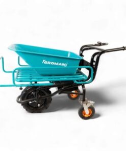 Roaba electrica TRE 2 in 1, cuva basculabila, 500 W, 12 Ah, capacitate 150 kg, BROMAN