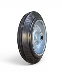 Roata bruta 250 mm, gri metal, BROMAN