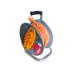 Rola prelungitor pe tambur, 4 prize, 40 m, 3x2.5 mm