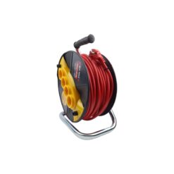 Rola prelungitor pe tambur, 4 prize, 50 m, 3x2.5 mm