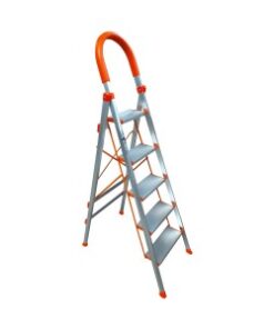 Scara aluminiu pliabila, 4+1 trepte