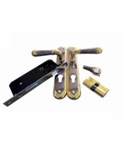 Broasca usa mare completa B10, maner, silduri, butuc si chei