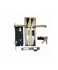 Broasca usa mare completa B2, maner, silduri, butuc si chei