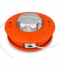 Tambur motocoasa portocaliu cu fir, buton metalic, GARDEN, BROMAN