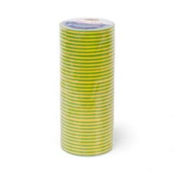 Banda izolatoare galben-verde, 10 buc/set