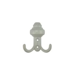 Cuier metal alb