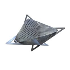Gratar portabil, 4 piese, 60x60x60 cm, BROMAN