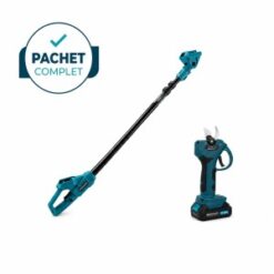 Pachet PROMO - Foarfece electric pentru vie sau crengi + Extensie tija telescopica 2.5 m