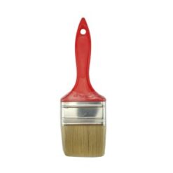 Pensula maner rosu din plastic 3' TR