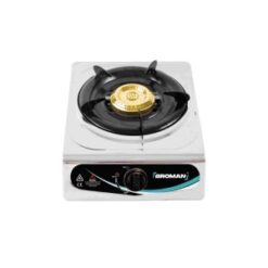 Aragaz de inox cu 1 ochi, exterior, BROMAN