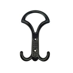 Cuier semiluna negru