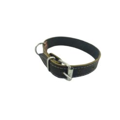 Curea de piele dubla pentru caine 2.5x45 cm (200-L510)