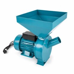 Moara electrica cereale si știuleți, cuva mare, 240 kg/oră, cutite ranforsate, 4 site incluse, BROMAN