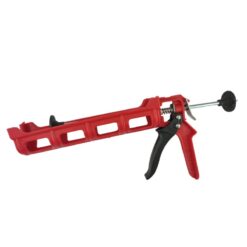 Pistol pentru silicon din plastic, rosu, TR