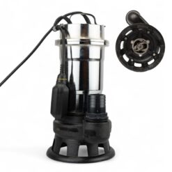 Pompa de apa murdara pentru fosa din inox, cu cutit tocător Power-Cut SWP-FK, BROMAN