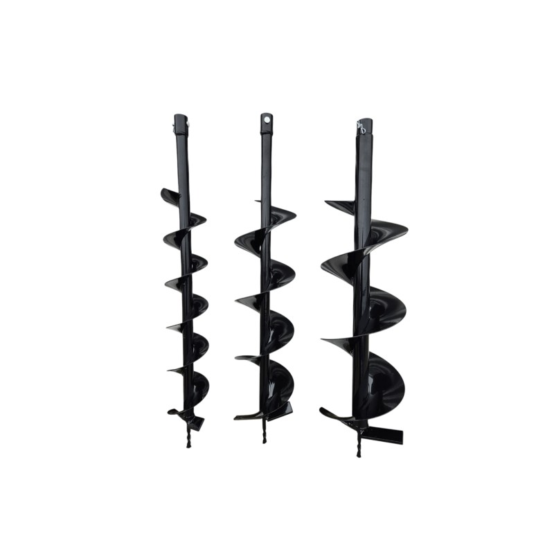 Set 3 burghie de pamant pentru motoburghiu, 100, 150, 200 x 800mm, BROMAN