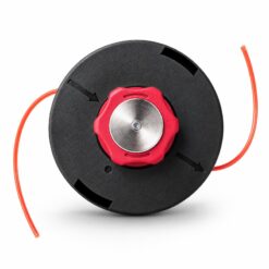 Tambur motocoasa rosu-negru cu fir, BROMAN