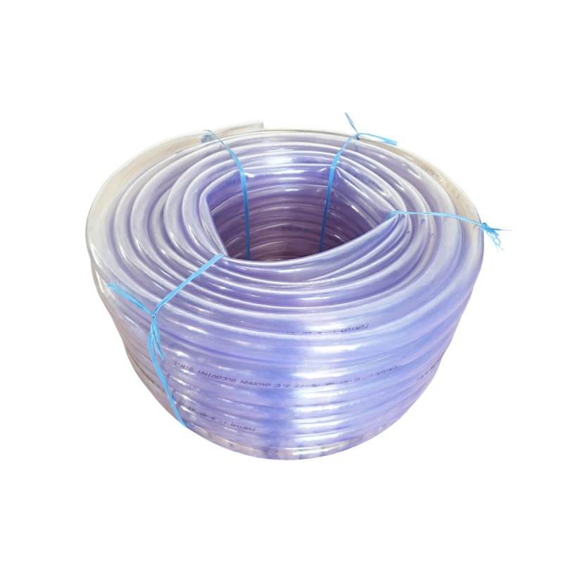 Furtun de apa transparent pentru gradina 1', PVC, 50 m, TG