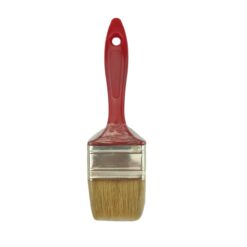 Pensula maner rosu din plastic 2,5' TR