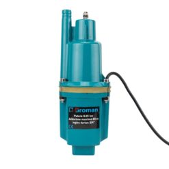 Pompă apă submersibilă pe vibrații VMP-60, debit 18 L/min, 0,2 CP, înălțime de pompare 70 m, BROMAN