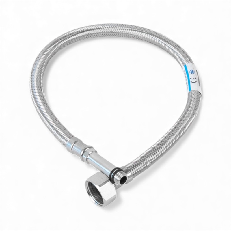 Racord apa inox flexibil mono 1/2, 50cm, HYDROTECH